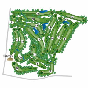 Willow Springs Course Map