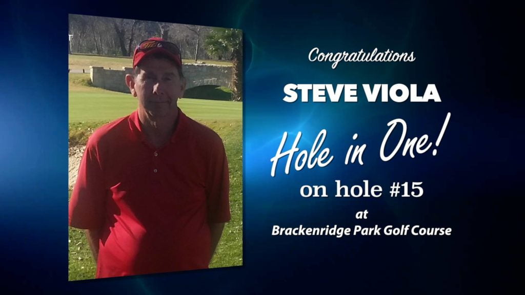 Steve Viola Alamo City Golf Trail Hole in One