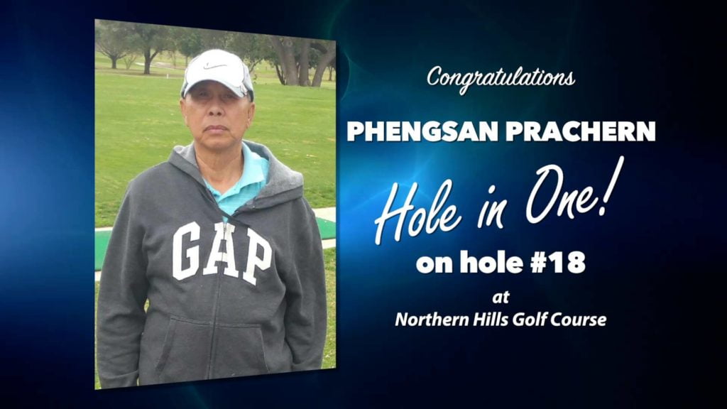 Phengsan Prachern Alamo City Golf Trail Hole in One