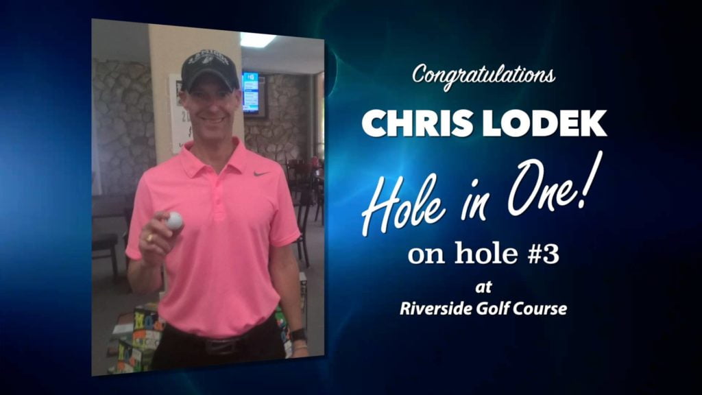 Chris Lodek Alamo City Golf Trail Hole in One
