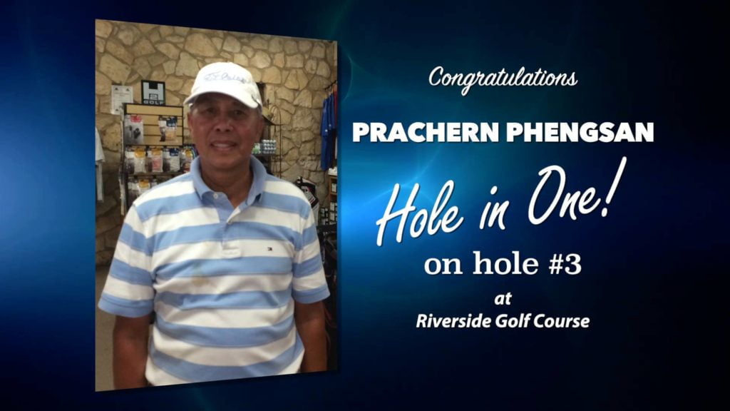 Prachern Phengsan Alamo City Golf Trail Hole in One