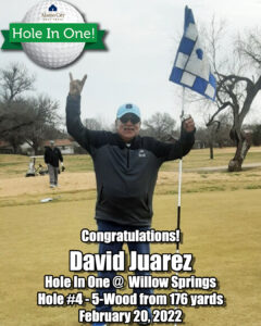 David Juarez Hole In One