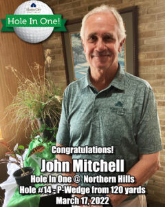 John Mitchell Hole In One